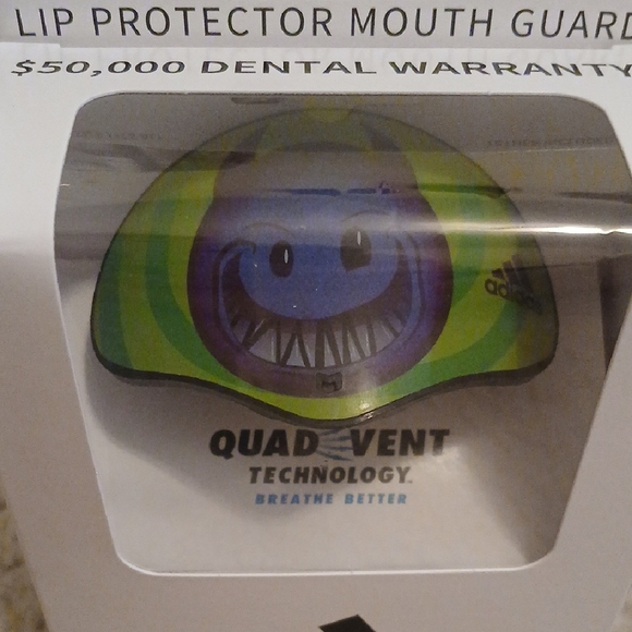 Adidas Green Lip Protector Mouth Guard - Picture 5 of 5